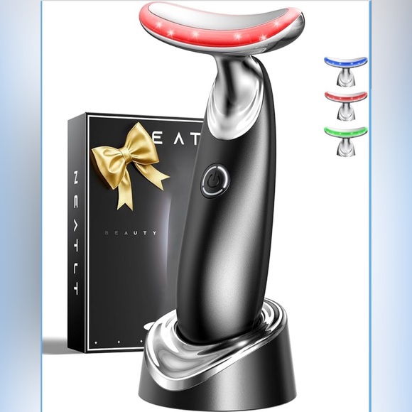Red Light for Face and Neck 7-in-1 Face Massager Tool